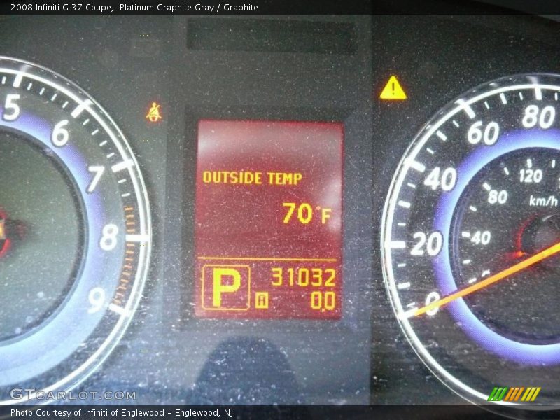 Platinum Graphite Gray / Graphite 2008 Infiniti G 37 Coupe