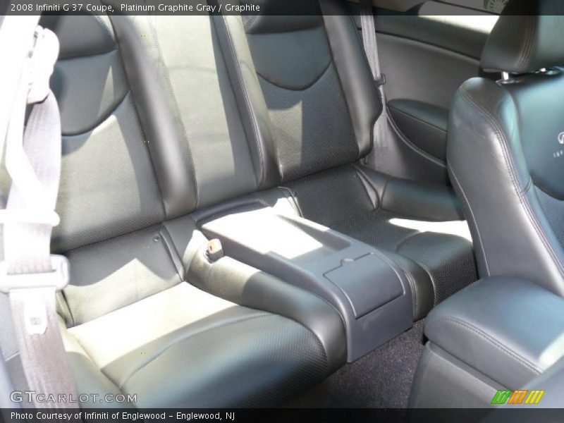 Platinum Graphite Gray / Graphite 2008 Infiniti G 37 Coupe