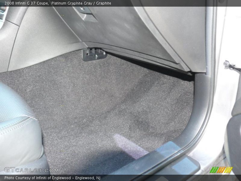Platinum Graphite Gray / Graphite 2008 Infiniti G 37 Coupe