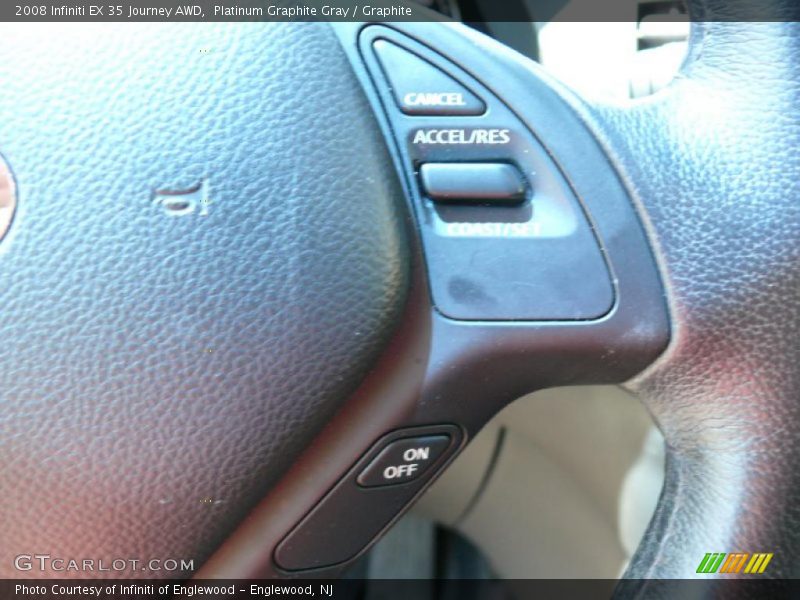 Platinum Graphite Gray / Graphite 2008 Infiniti EX 35 Journey AWD