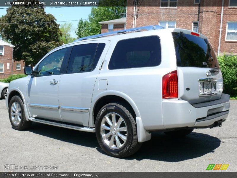 Silver Indulgence / Charcoal 2008 Infiniti QX 56 4WD