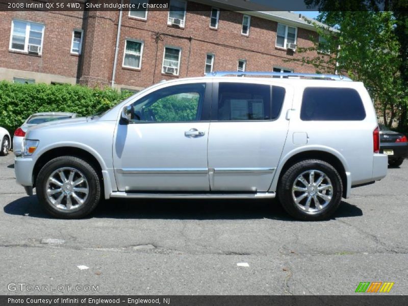 Silver Indulgence / Charcoal 2008 Infiniti QX 56 4WD