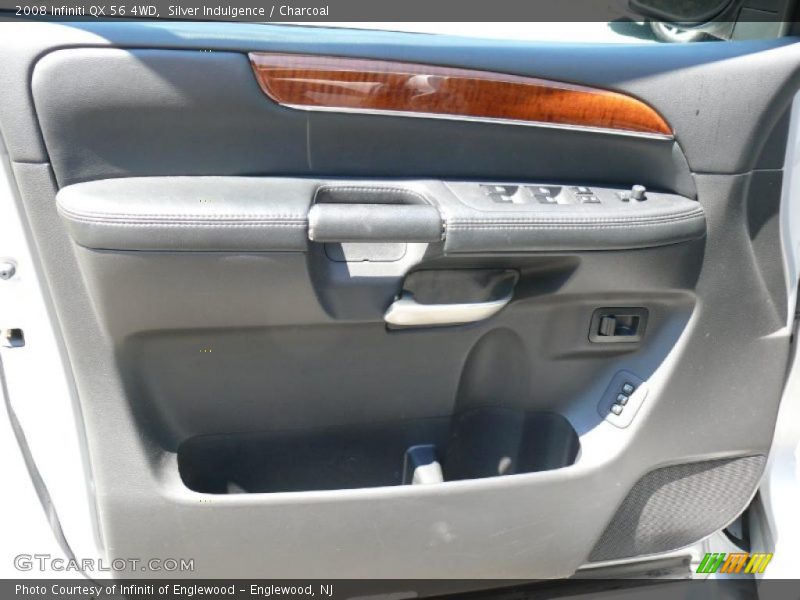 Silver Indulgence / Charcoal 2008 Infiniti QX 56 4WD