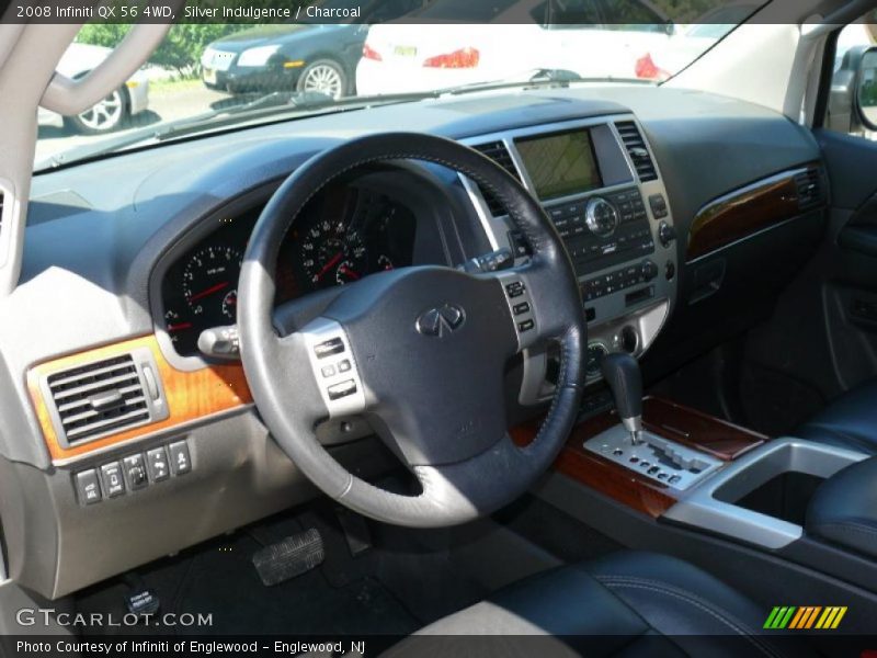 Silver Indulgence / Charcoal 2008 Infiniti QX 56 4WD