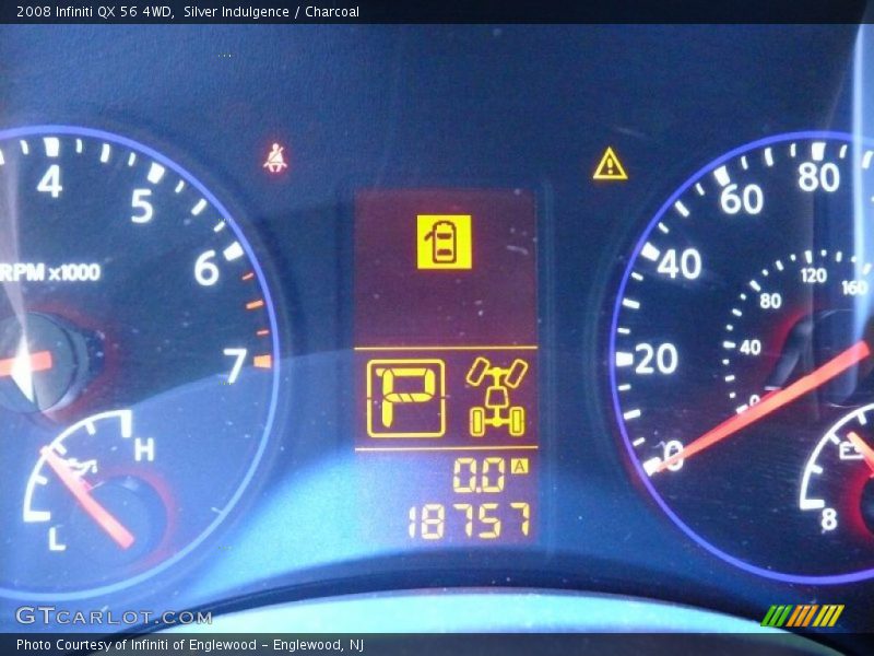 Silver Indulgence / Charcoal 2008 Infiniti QX 56 4WD