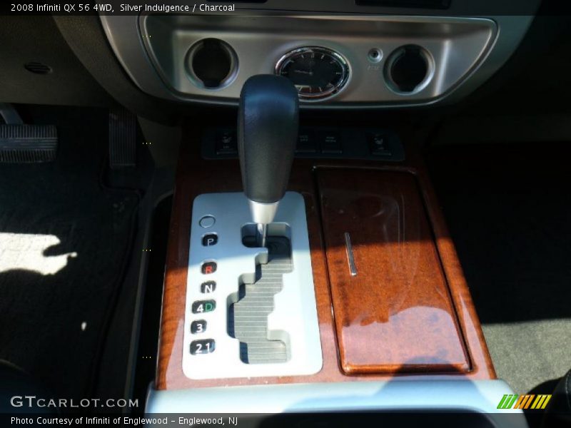 Silver Indulgence / Charcoal 2008 Infiniti QX 56 4WD