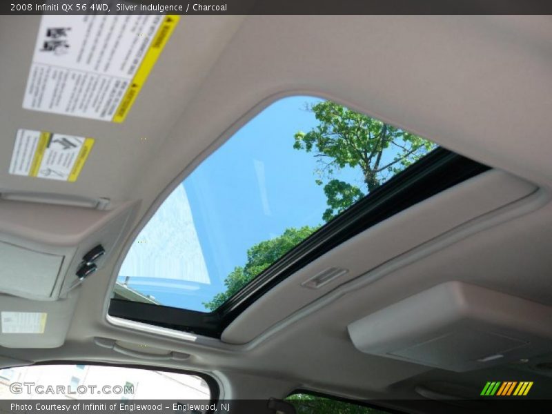 Silver Indulgence / Charcoal 2008 Infiniti QX 56 4WD