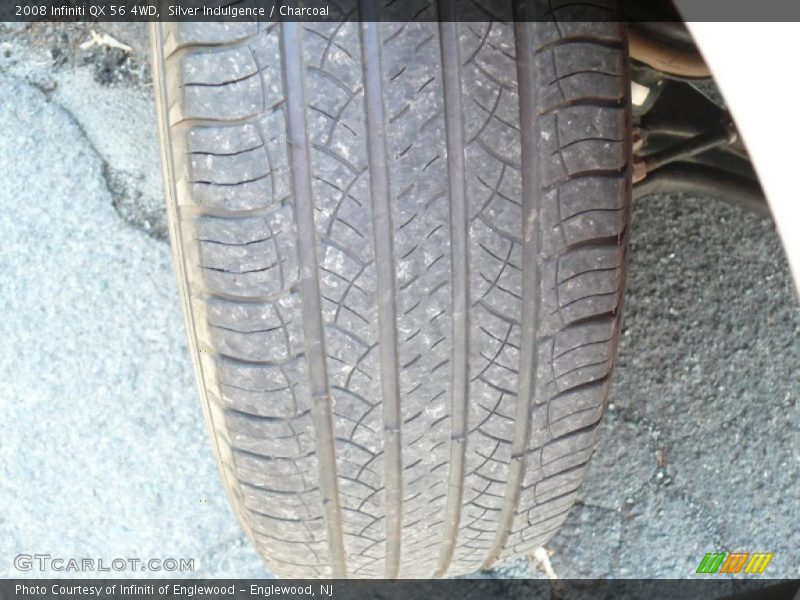 Silver Indulgence / Charcoal 2008 Infiniti QX 56 4WD