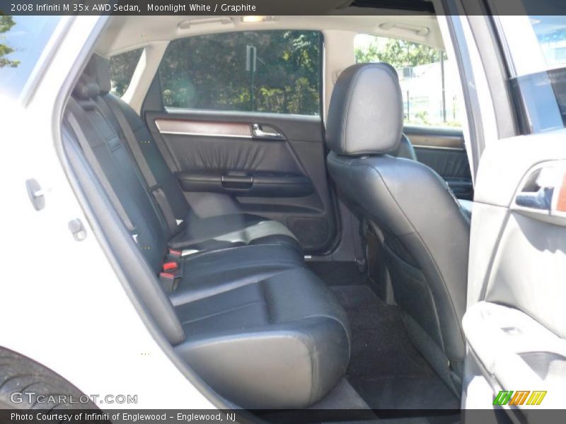 Moonlight White / Graphite 2008 Infiniti M 35x AWD Sedan