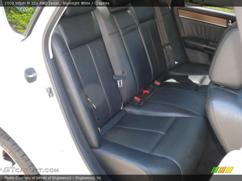 Moonlight White / Graphite 2008 Infiniti M 35x AWD Sedan