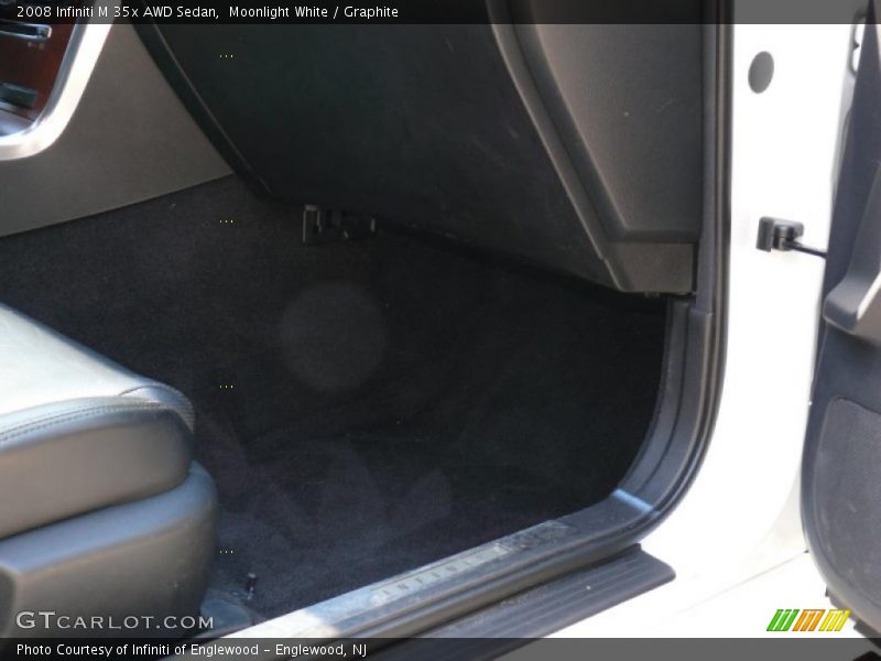 Moonlight White / Graphite 2008 Infiniti M 35x AWD Sedan