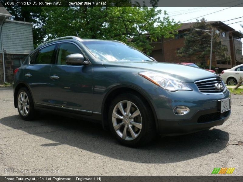 Tidewater Blue / Wheat 2008 Infiniti EX 35 Journey AWD