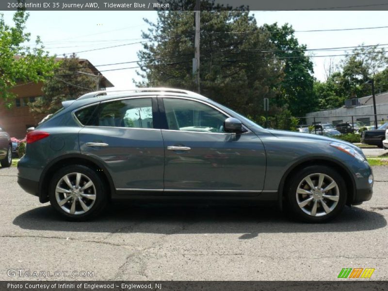 Tidewater Blue / Wheat 2008 Infiniti EX 35 Journey AWD