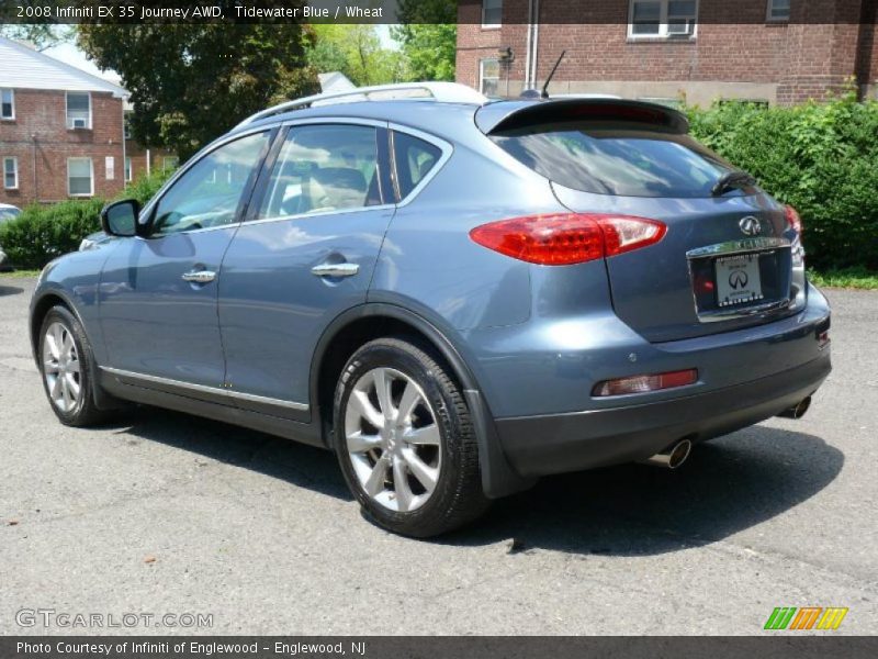 Tidewater Blue / Wheat 2008 Infiniti EX 35 Journey AWD