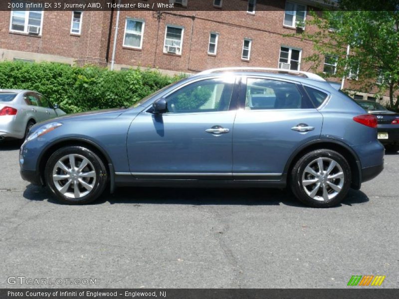 Tidewater Blue / Wheat 2008 Infiniti EX 35 Journey AWD