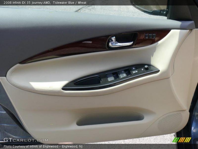Tidewater Blue / Wheat 2008 Infiniti EX 35 Journey AWD