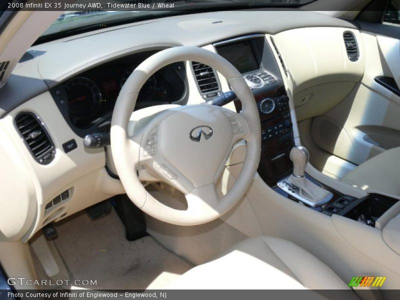 Tidewater Blue / Wheat 2008 Infiniti EX 35 Journey AWD