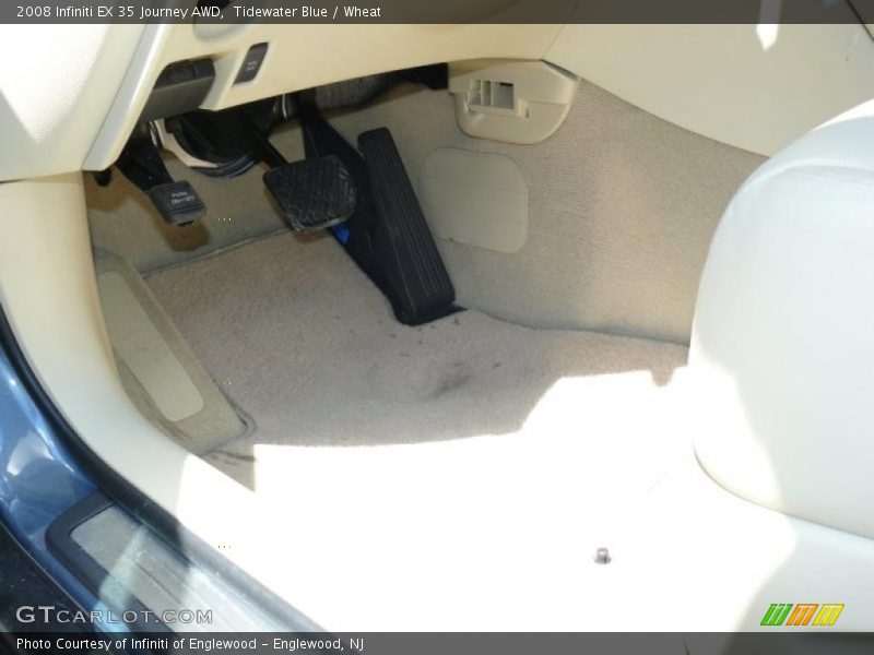 Tidewater Blue / Wheat 2008 Infiniti EX 35 Journey AWD