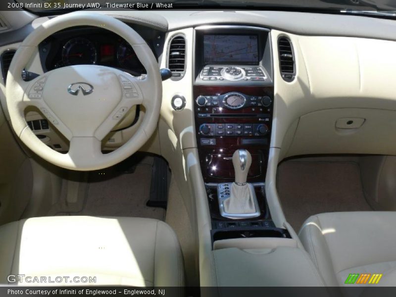 Tidewater Blue / Wheat 2008 Infiniti EX 35 Journey AWD