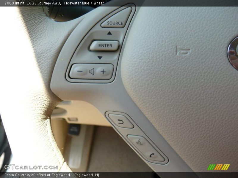 Tidewater Blue / Wheat 2008 Infiniti EX 35 Journey AWD