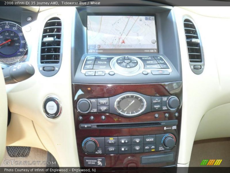 Tidewater Blue / Wheat 2008 Infiniti EX 35 Journey AWD