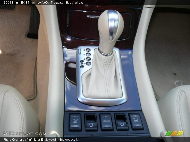Tidewater Blue / Wheat 2008 Infiniti EX 35 Journey AWD