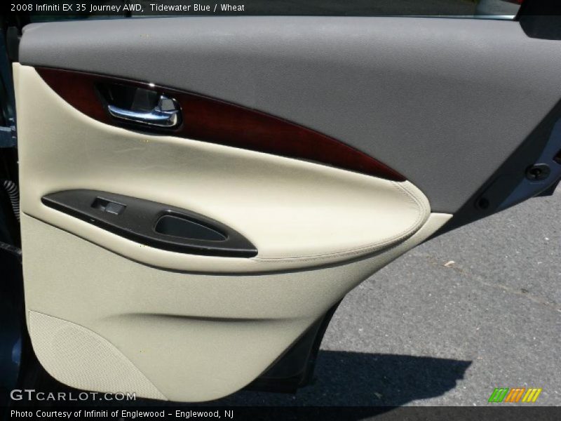 Tidewater Blue / Wheat 2008 Infiniti EX 35 Journey AWD