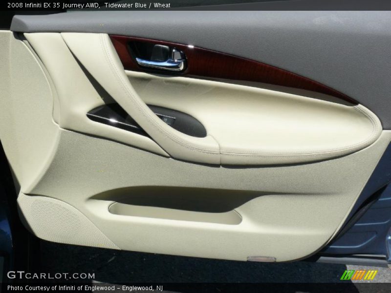 Tidewater Blue / Wheat 2008 Infiniti EX 35 Journey AWD