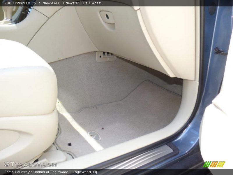 Tidewater Blue / Wheat 2008 Infiniti EX 35 Journey AWD
