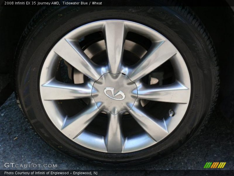 Tidewater Blue / Wheat 2008 Infiniti EX 35 Journey AWD