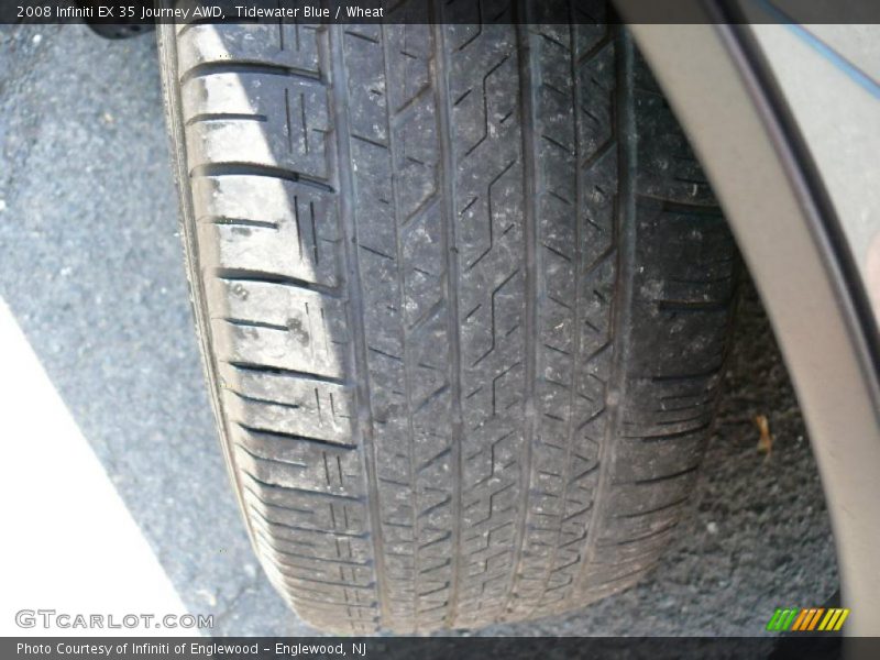 Tidewater Blue / Wheat 2008 Infiniti EX 35 Journey AWD