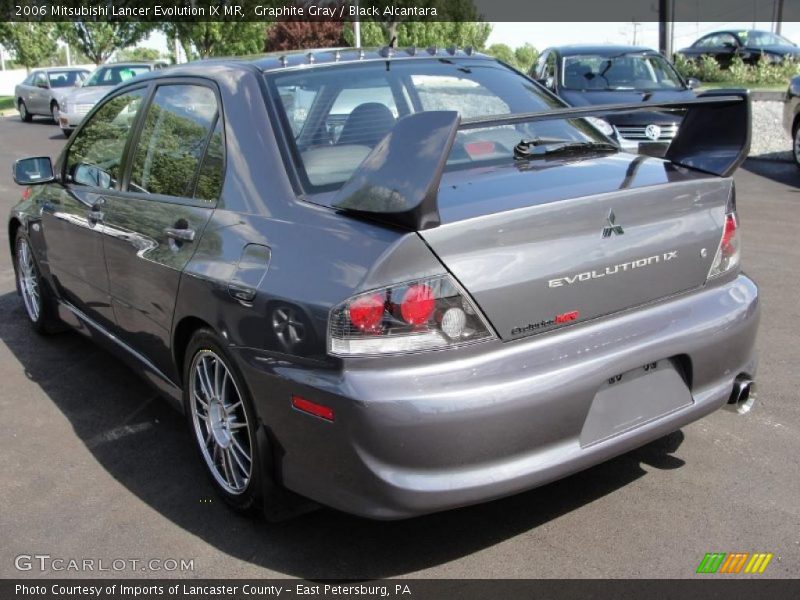 Graphite Gray / Black Alcantara 2006 Mitsubishi Lancer Evolution IX MR