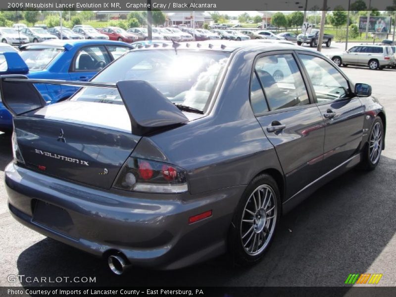 Graphite Gray / Black Alcantara 2006 Mitsubishi Lancer Evolution IX MR