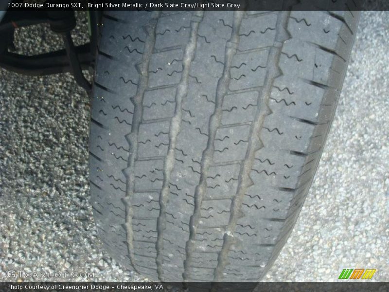 Bright Silver Metallic / Dark Slate Gray/Light Slate Gray 2007 Dodge Durango SXT