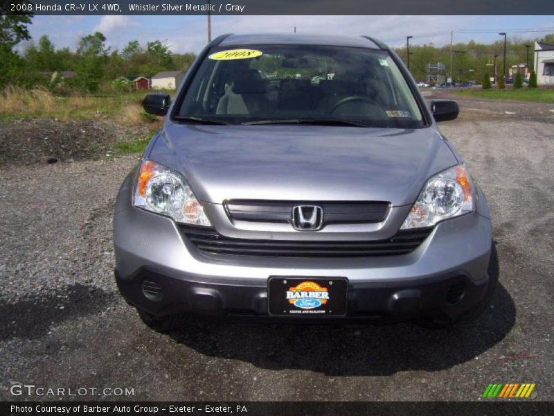 Whistler Silver Metallic / Gray 2008 Honda CR-V LX 4WD