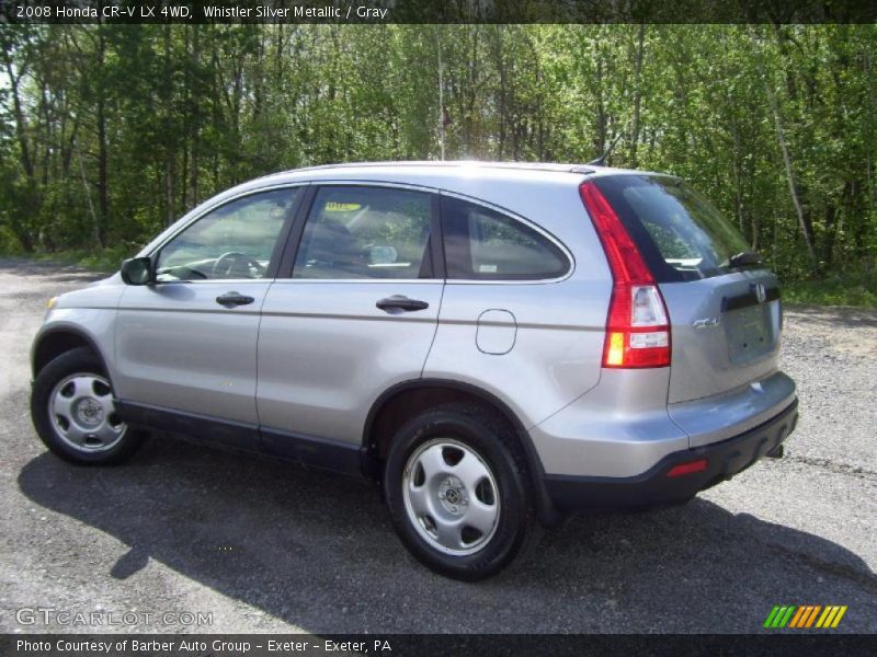 Whistler Silver Metallic / Gray 2008 Honda CR-V LX 4WD