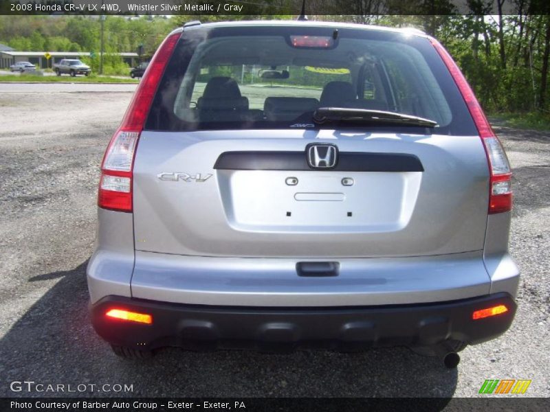 Whistler Silver Metallic / Gray 2008 Honda CR-V LX 4WD