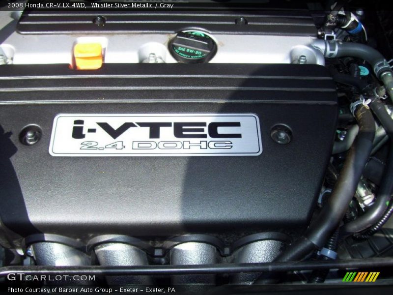Whistler Silver Metallic / Gray 2008 Honda CR-V LX 4WD