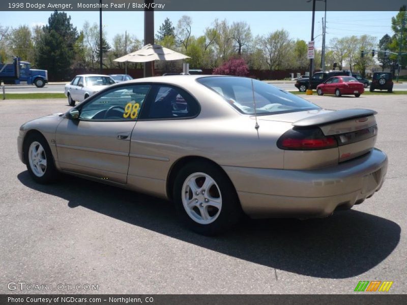 Moonshine Pearl / Black/Gray 1998 Dodge Avenger