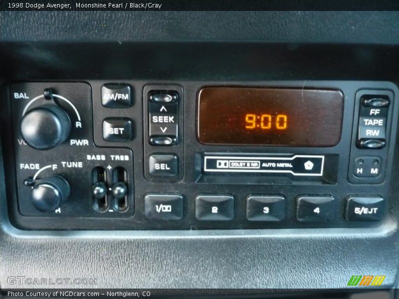 Moonshine Pearl / Black/Gray 1998 Dodge Avenger