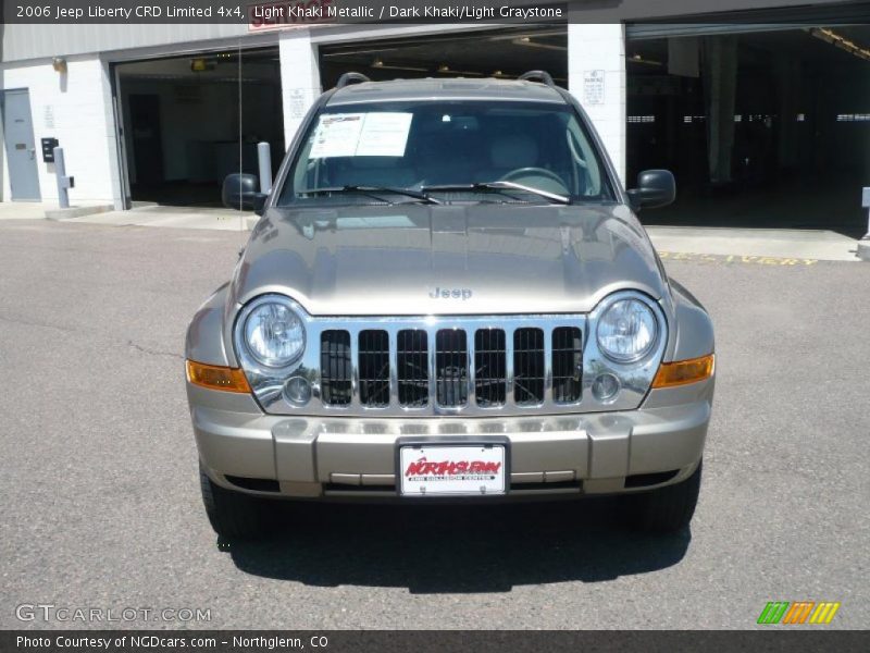 Light Khaki Metallic / Dark Khaki/Light Graystone 2006 Jeep Liberty CRD Limited 4x4