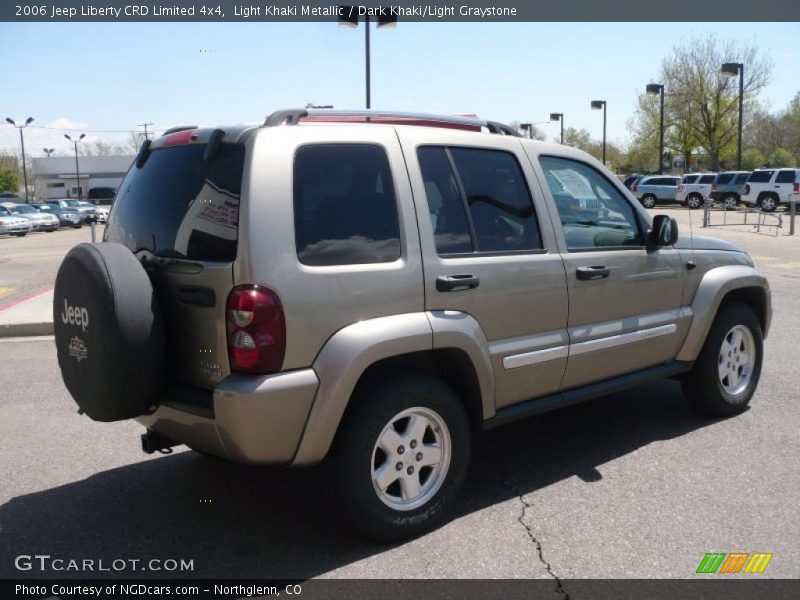 Light Khaki Metallic / Dark Khaki/Light Graystone 2006 Jeep Liberty CRD Limited 4x4