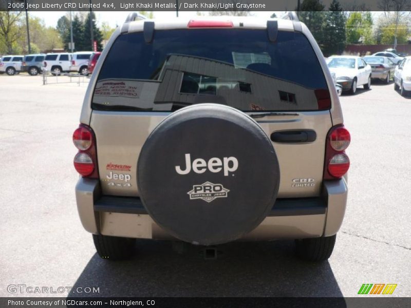 Light Khaki Metallic / Dark Khaki/Light Graystone 2006 Jeep Liberty CRD Limited 4x4