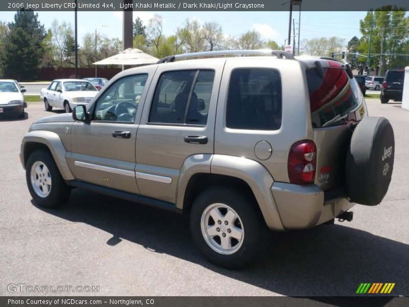 Light Khaki Metallic / Dark Khaki/Light Graystone 2006 Jeep Liberty CRD Limited 4x4