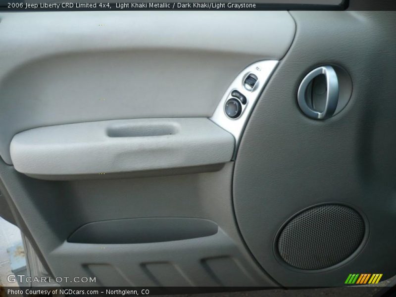 Light Khaki Metallic / Dark Khaki/Light Graystone 2006 Jeep Liberty CRD Limited 4x4