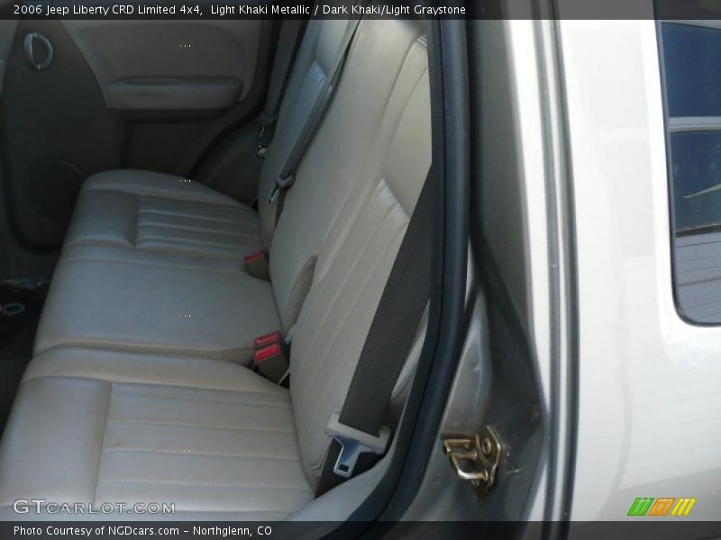 Light Khaki Metallic / Dark Khaki/Light Graystone 2006 Jeep Liberty CRD Limited 4x4
