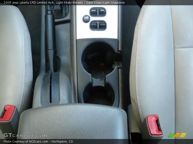 Light Khaki Metallic / Dark Khaki/Light Graystone 2006 Jeep Liberty CRD Limited 4x4