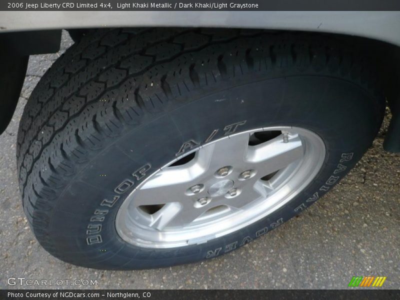 Light Khaki Metallic / Dark Khaki/Light Graystone 2006 Jeep Liberty CRD Limited 4x4