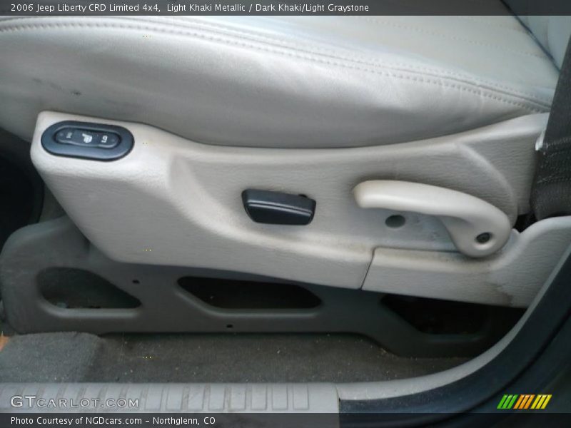 Light Khaki Metallic / Dark Khaki/Light Graystone 2006 Jeep Liberty CRD Limited 4x4