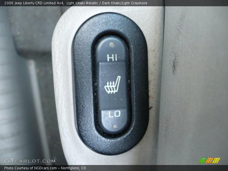 Light Khaki Metallic / Dark Khaki/Light Graystone 2006 Jeep Liberty CRD Limited 4x4